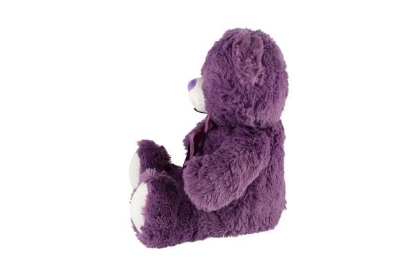 Plišasti medvedek Michael vijoličen 35 cm