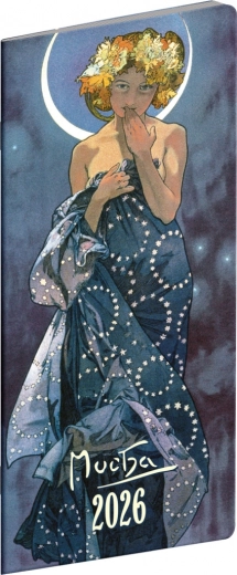 Žepni dnevnik Alfons Mucha 2026