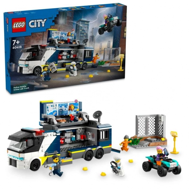 LEGO® City 60418 Mobilna kriminalistična laboratorija policistov