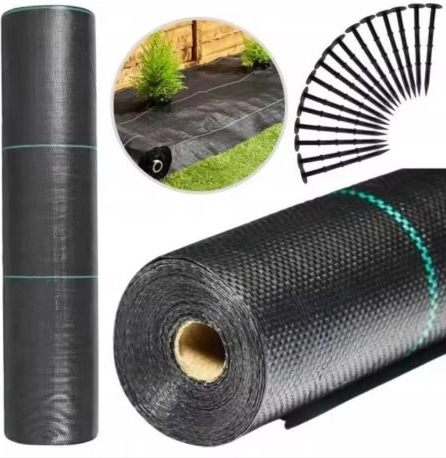 Agrotkanina črna 100 cm x 50m UV 70g proti plevelom