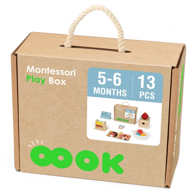 Tooky Toy velika montessori izobraževalna škatla 6v1