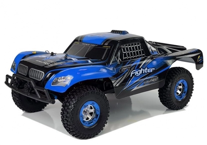 Daljinsko vodeni avto FY-01 4x4 Pick Up 1:12 R/C 40 km/h modra