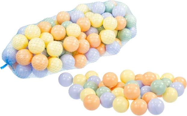 Plastične žogice 100 kos, 6cm