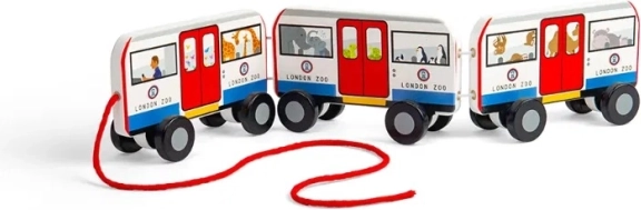 Bigjigs Toys Vlečna igrača Londonska podzemna