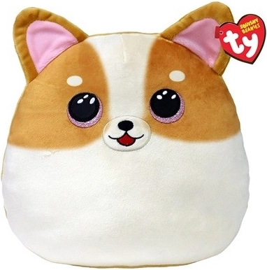 Plišasti ljubkovalnik TY Squishy kuža 22 cm