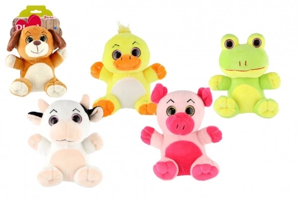 Žival pliš velike oči 18 cm na karti