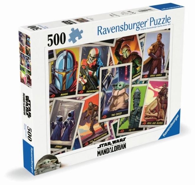 Puzzle Star Wars: Mandalorian - Baby Yoda 500 kosov