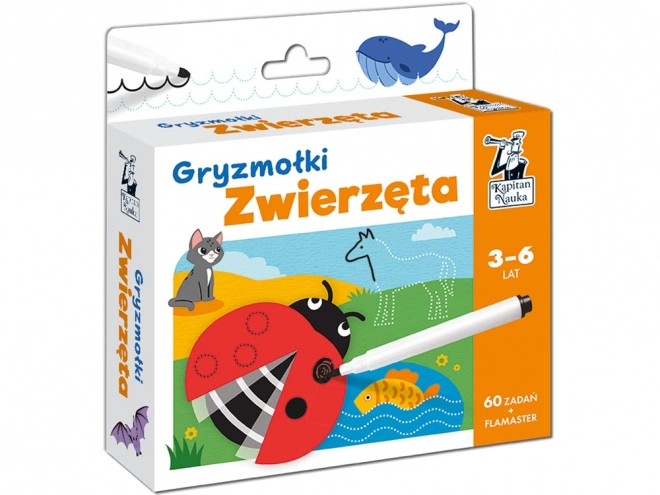 Risarske kartice Živali 3-6l KS0686