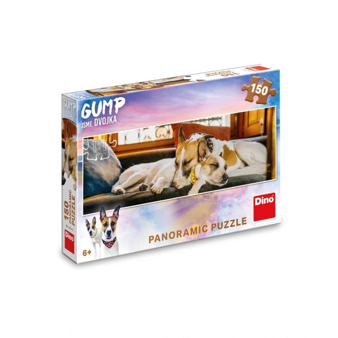 Gump: Sva sva - Na kavču 150 kos panoramski puzzle