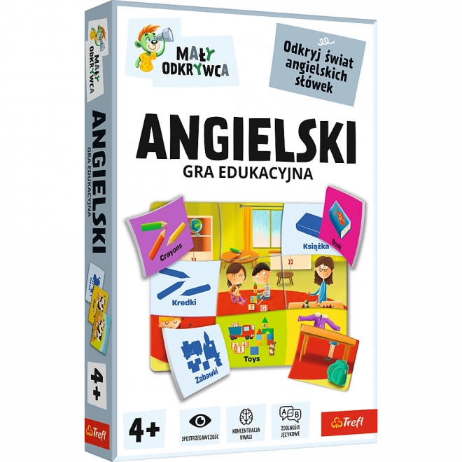 Mali odkrivalec - Poučna igra angleščina Trefl
