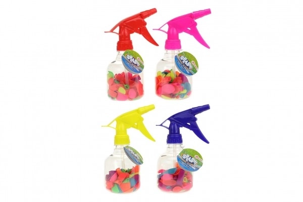 Črpalka za vodne bombe + bombe 50 kosov plastika 17 cm 4 barve