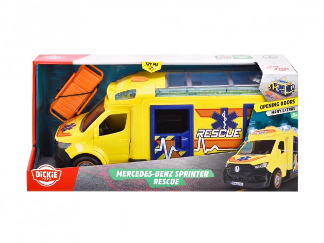 reševalno vozilo Dickie Toys Mercedes-Benz Sprinter