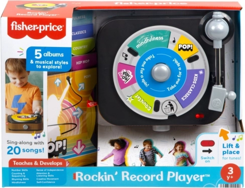 Gramofon za najmlajše FISHER-PRICE – interaktivni otroški radio