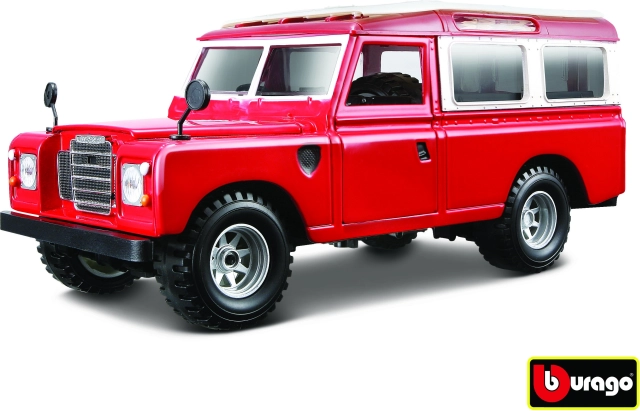 Land Rover Rdeča Bburago 1:24