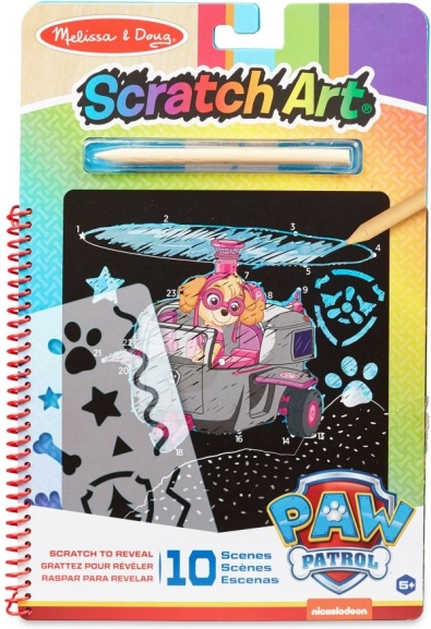 Paw Patrol praskanka komplet Skye
