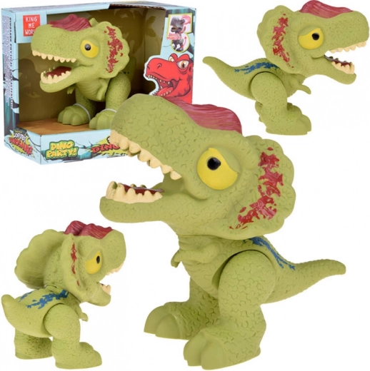 Figura dinozavra dilofosavra s premičnimi okončinami
