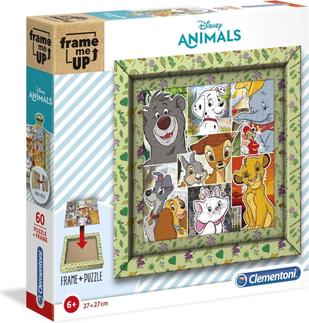Clementoni sestavljanka Frame Me Up DISNEY 60 koščkov z okvirjem