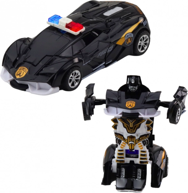 Avtomatski robot 2v1 športno policijsko vozilo