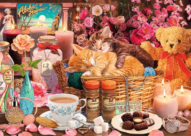 trefl puzzle premium plus tea time vse lepo 1000 koščkov