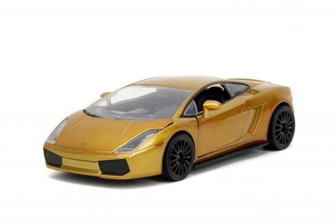 Kovinski model avtomobila Hitri in drzni Lamborghini Gallardo 1:24