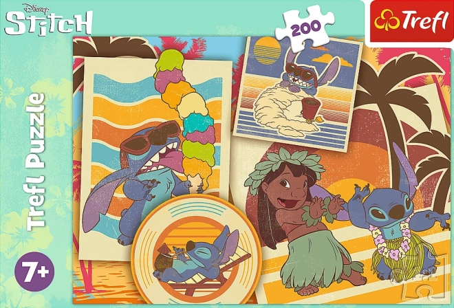 Sestavljanka Lilo & Stitch 200 kosov
