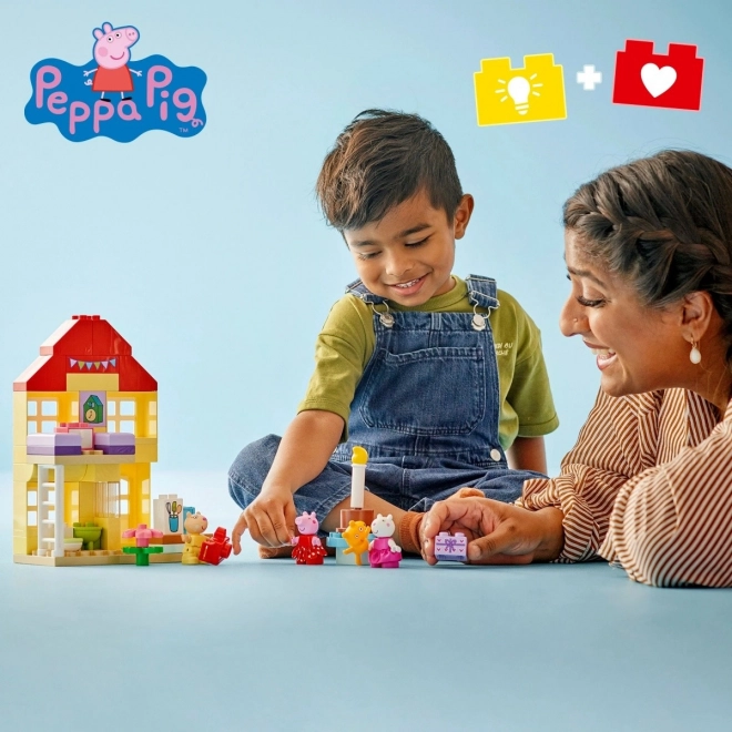 LEGO DUPLO 10433 Pujsa Pepa in rojstnodnevna hiša