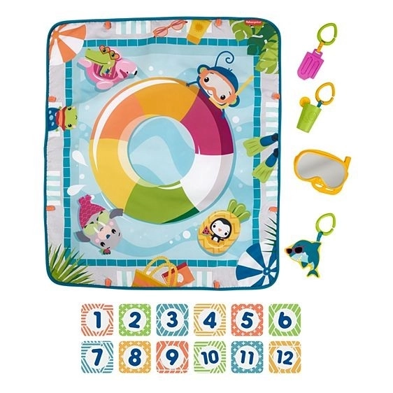 Fisher Price igralna podloga z motivom bazena