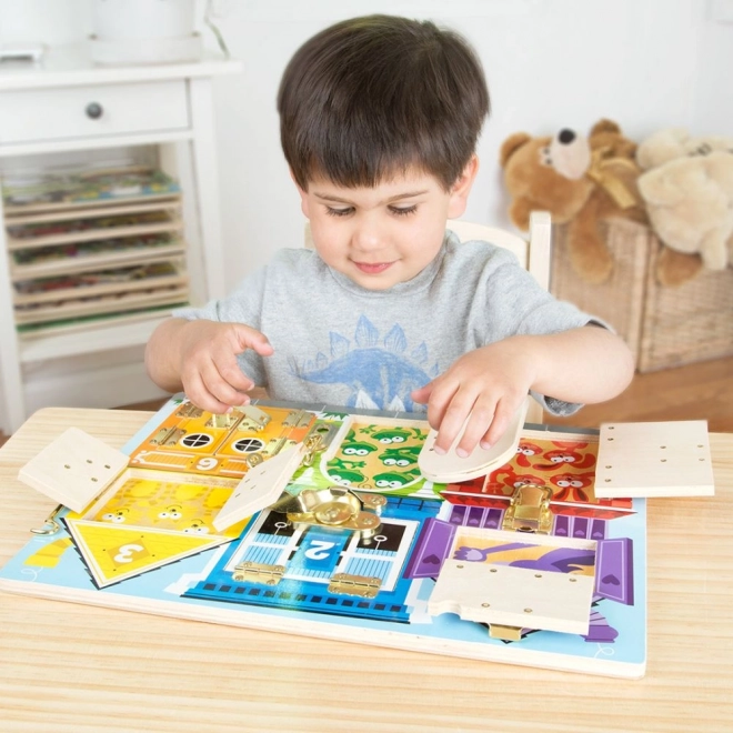 Ključi in varnostna plošča Melissa and Doug