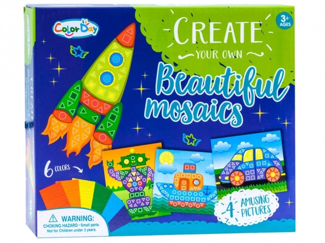 Kreativna penasta mozaika za otroke – B