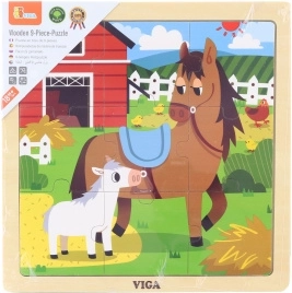 Lesene puzzle Konjički