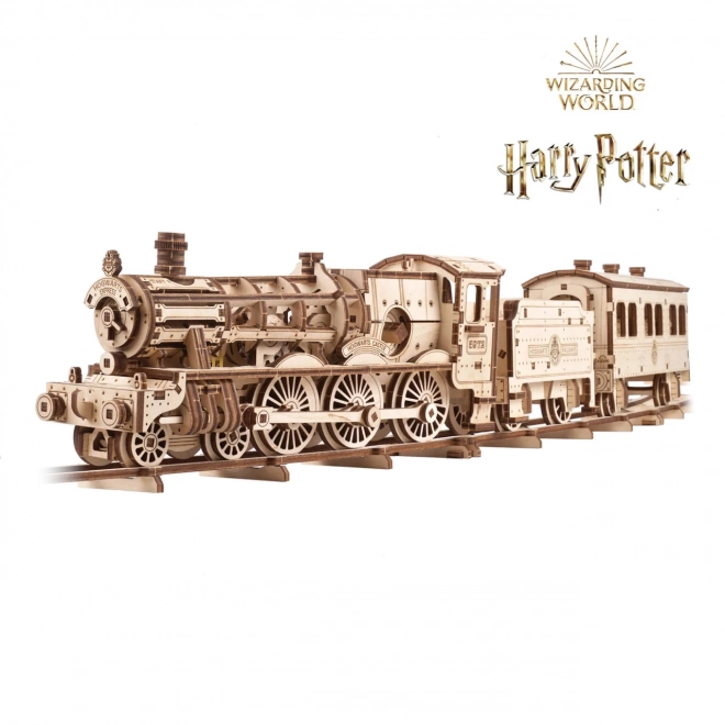 Ugears 3D lesena mehanska sestavljanka Harry Potter Bradavičarka ekspres