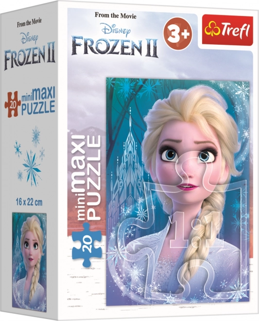 TREFL Sestavljanka Ledeno kraljestvo 2: Elsa 20 delov