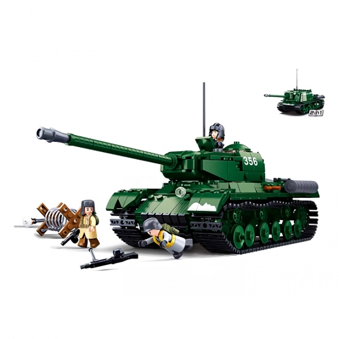 Sluban Bitka za Budimpešto M38-B0979 Sovjetski težki tank IS-2 2v1