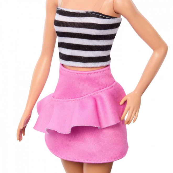 Barbie Fashionistas lutka v črtasti majici
