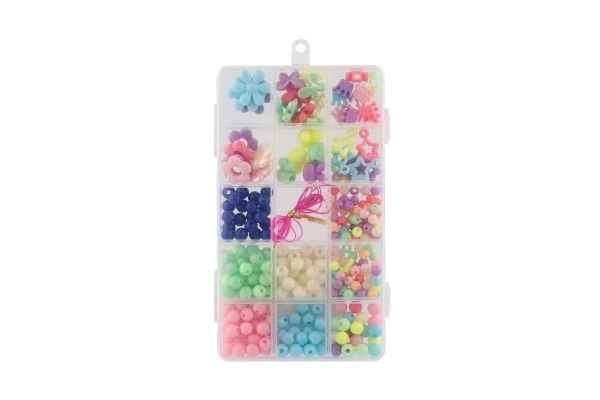 Pisani plastični krogci s trakcem v plastični škatlici 10x17x2cm