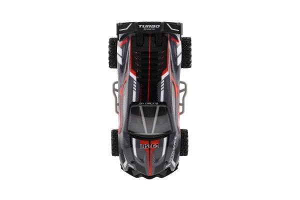 RC športni avto 2,4GHz srebrno-turkizno 20cm – Sivo-rdeče
