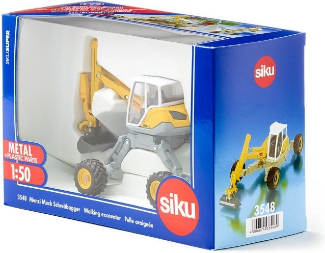 Metal construction and rubber tires