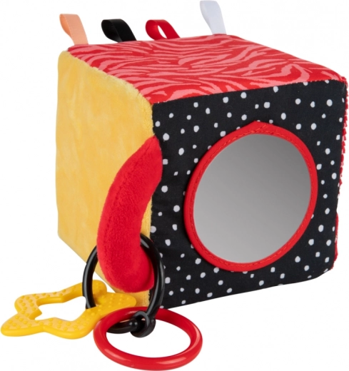 Multisenzorična zabava: šuštenje, ogledalce in rožljalo