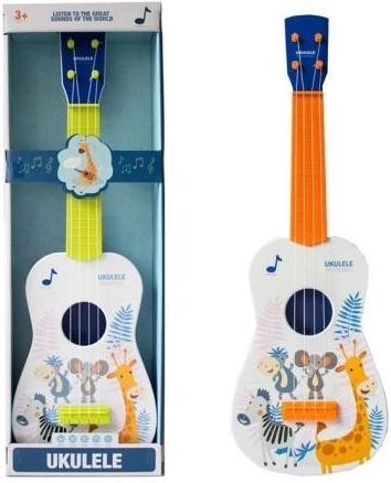 Ukulele z afriškimi motivi