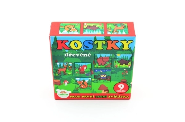Kocke Kocka Moje Prve Živali Les