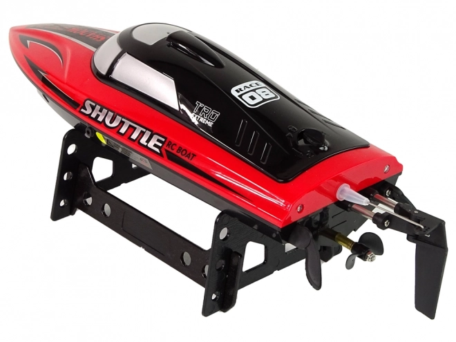 Motorni čoln R/C 2.4G Rdeč 20-25 km/h