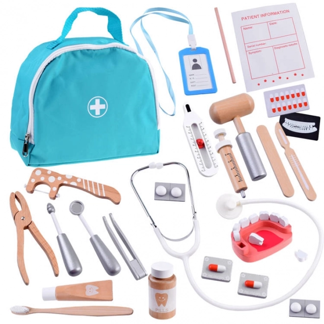 Lesena garnitura dodatkov SMALL DENTIST ZA4718