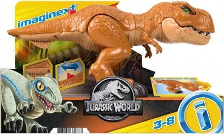figurica imaginext jurassic world napadalni t‑rex