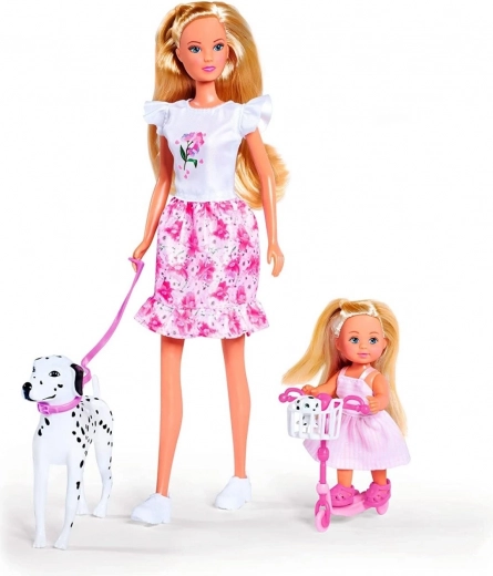 Dve punčki in dva dalmatinca za dvojni odmerek zabave