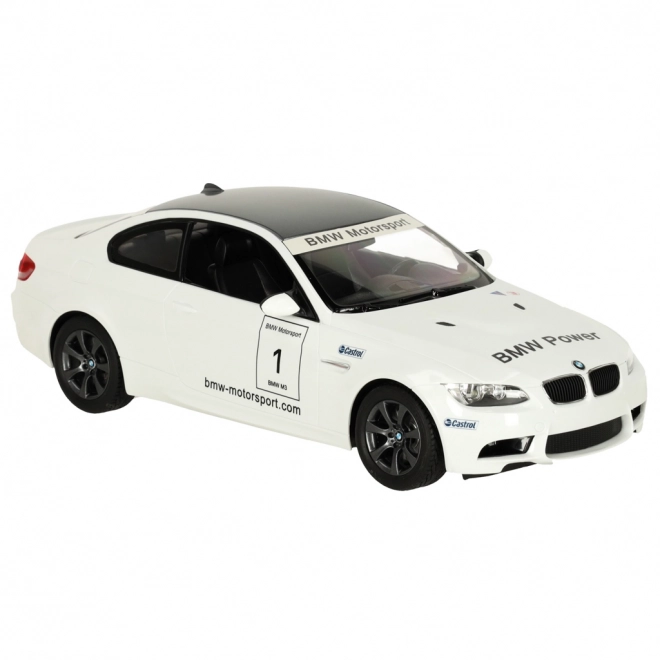 Dirkalni avto na daljinsko vodenje BMW M3 1:14 bel
