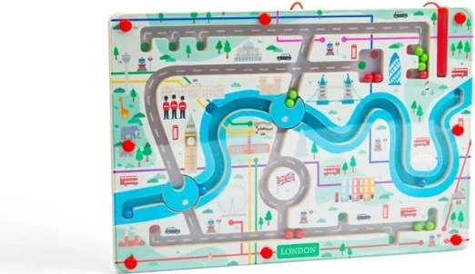 Magnetni labirint London od Bigjigs Toys