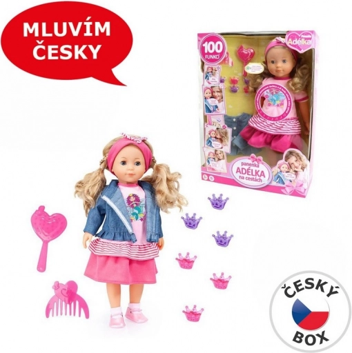 Punčka Adélka, ki govori 42 cm