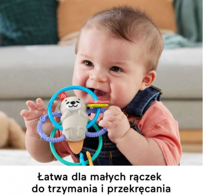 Zakręcony grizalo Vydra od Fisher-Price