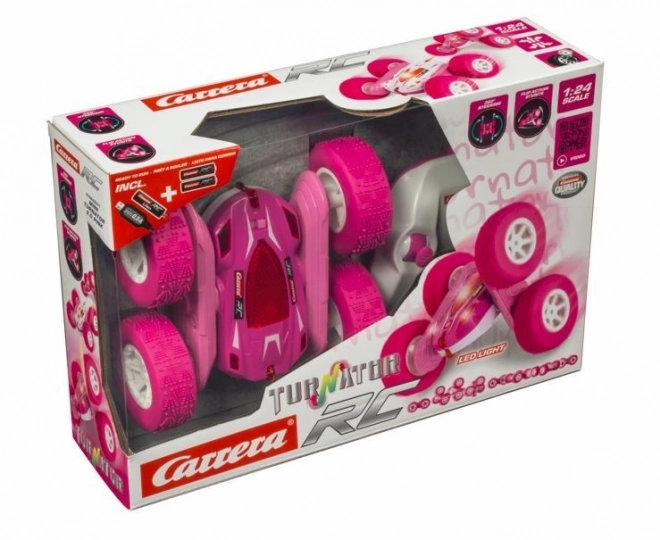 RC vozilo Mini turnator 2,4 GHz roza