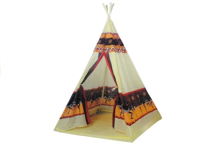 Indijanski šotor Tipi + 60 žogic 155 cm
